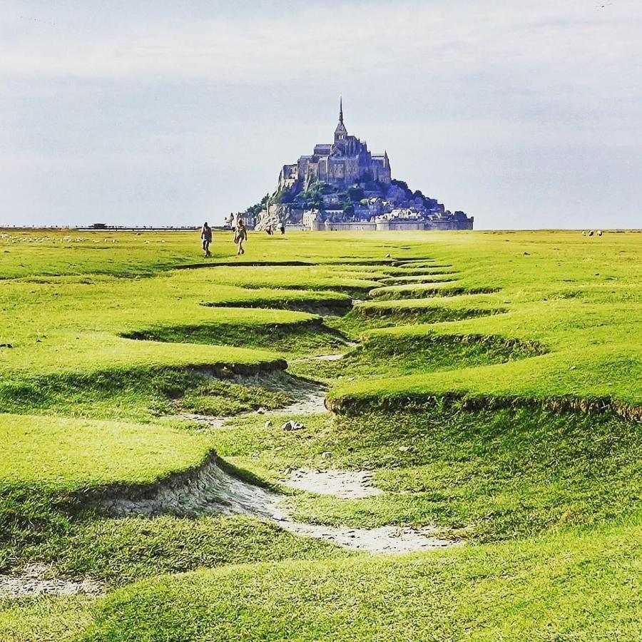 Baie Mt St Michel , Jullouville , Villa Caprice Rdc , 50 M Mer ,7 Pers , Pres Plage Dday 外观 照片
