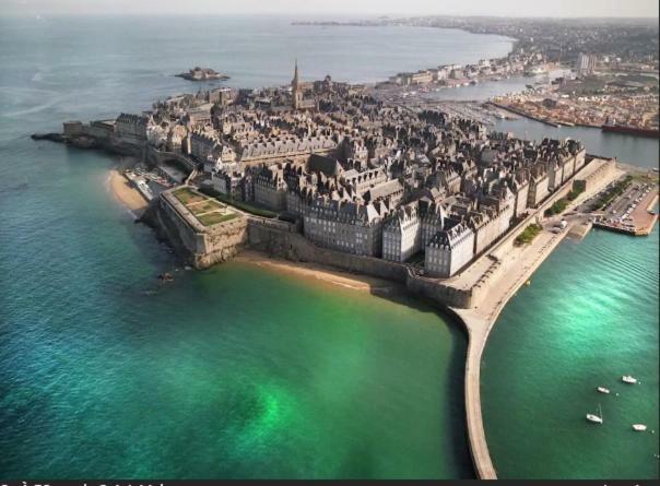Baie Mt St Michel , Jullouville , Villa Caprice Rdc , 50 M Mer ,7 Pers , Pres Plage Dday 外观 照片