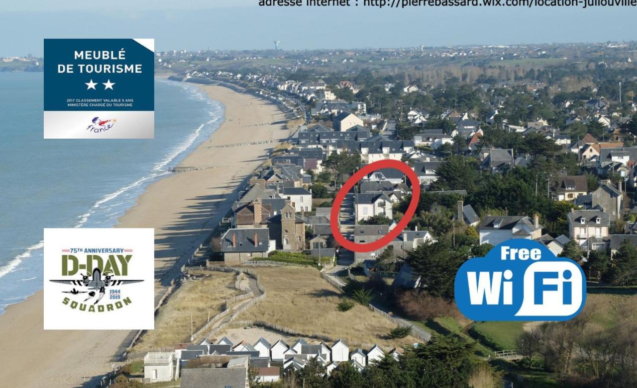 Baie Mt St Michel , Jullouville , Villa Caprice Rdc , 50 M Mer ,7 Pers , Pres Plage Dday 外观 照片